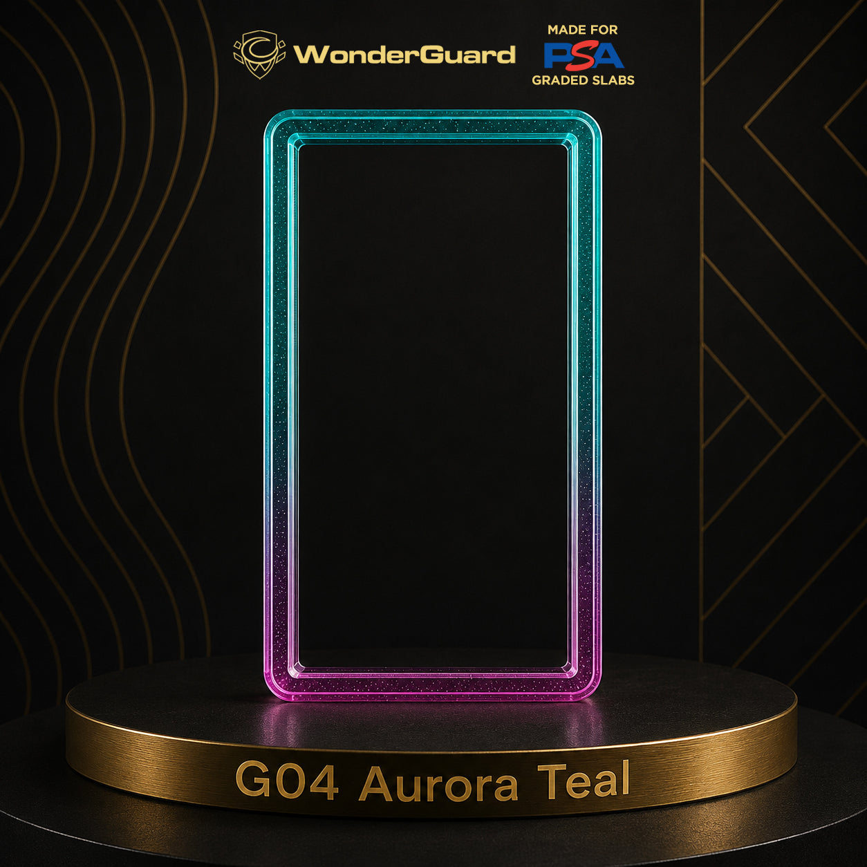 PSA G04 Aurora Teal Gradient WonderGuard Case
