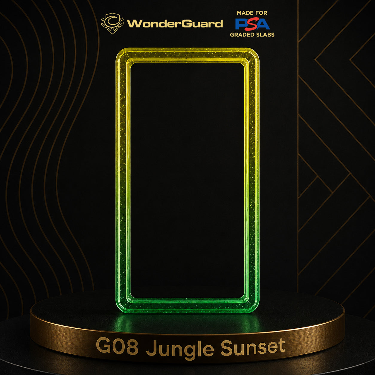 PSA G08 Jungle Sunset Gradient WonderGuard Case