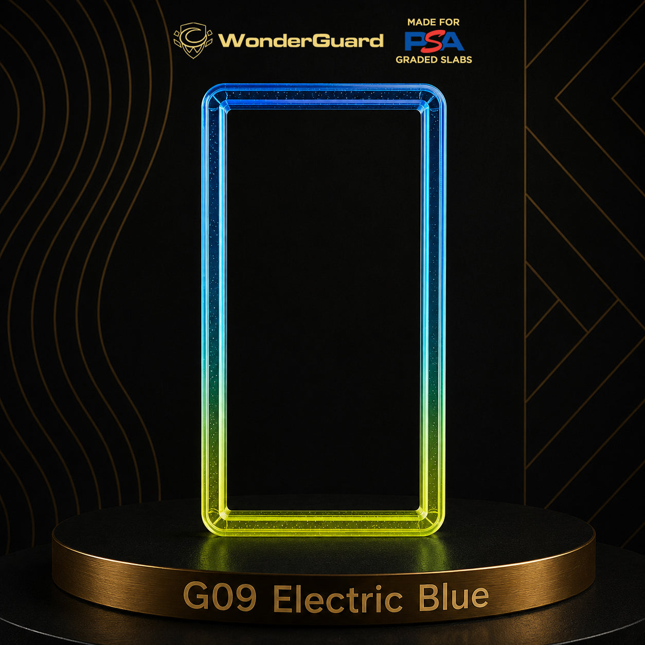 PSA G09 Electric Blue Gradient WonderGuard Case