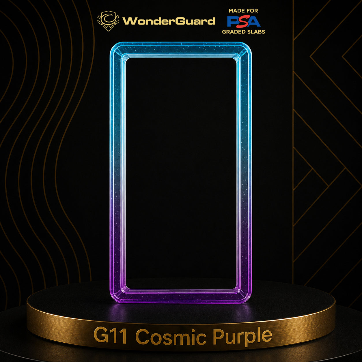 PSA G11 Cosmic Purple Gradient WonderGuard Case