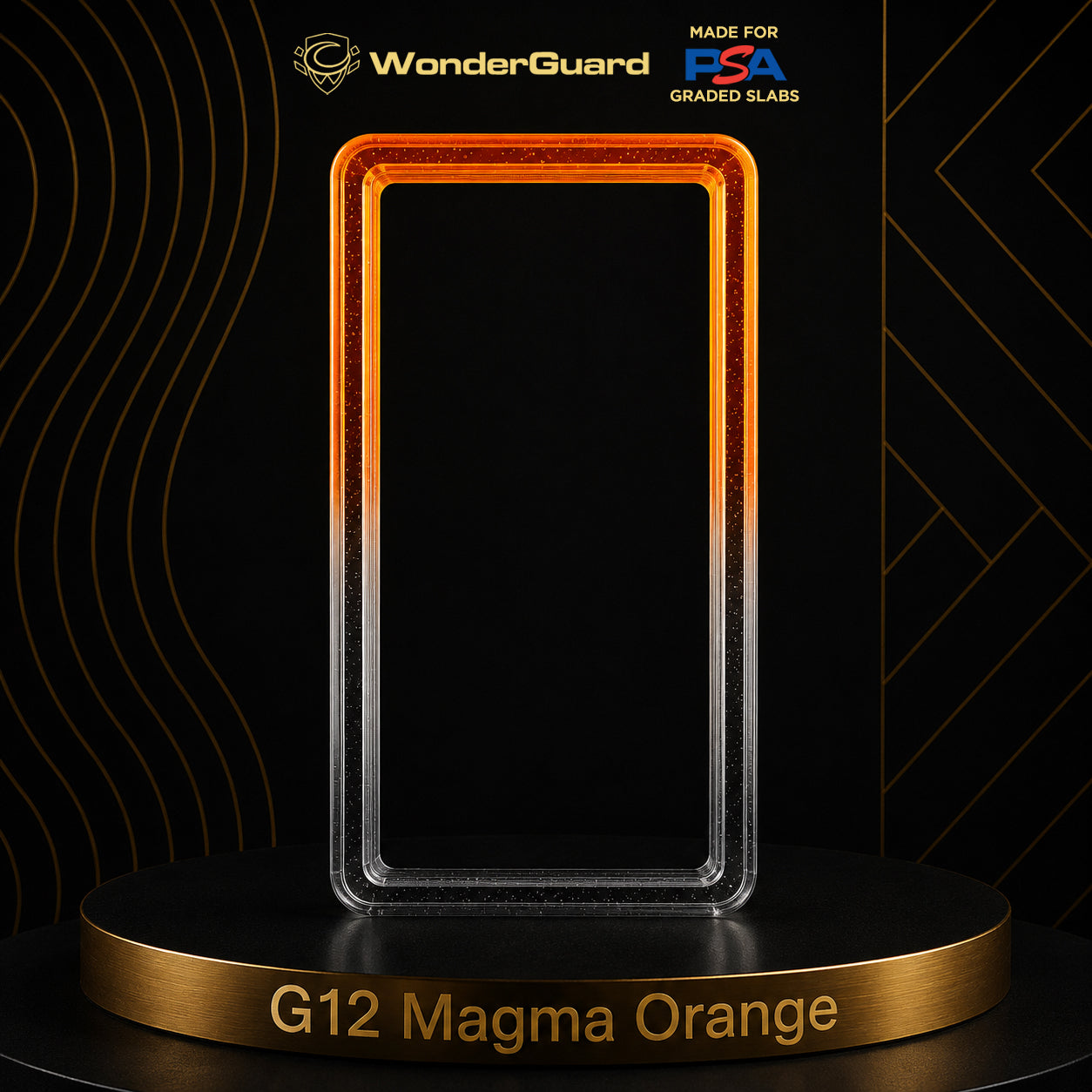 PSA G12 Magma Orange Gradient WonderGuard Case