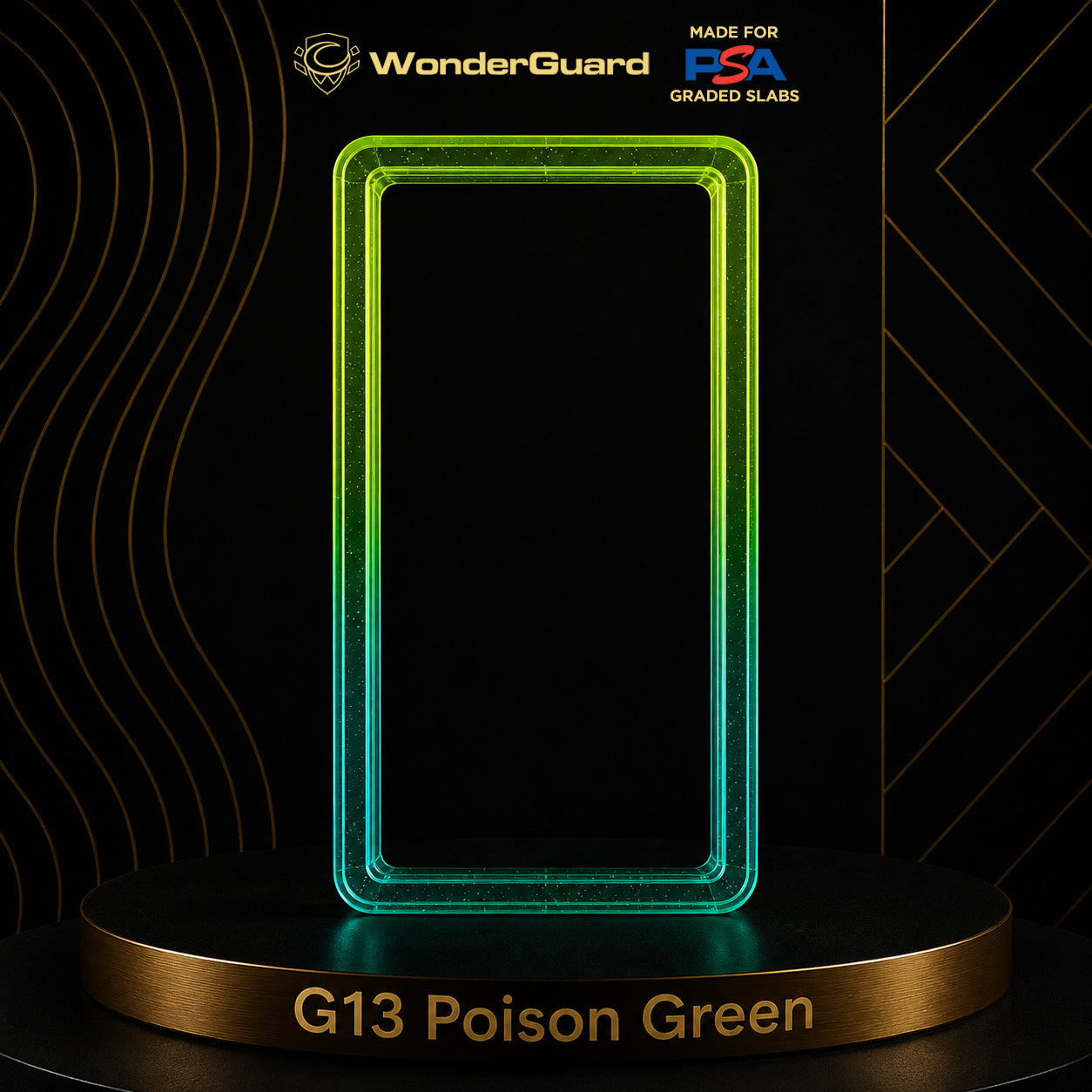 PSA G13 Poison Green Gradient WonderGuard Case